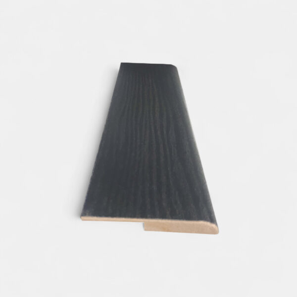 Guarda escoba en PVC, vista general de los perfiles reductores