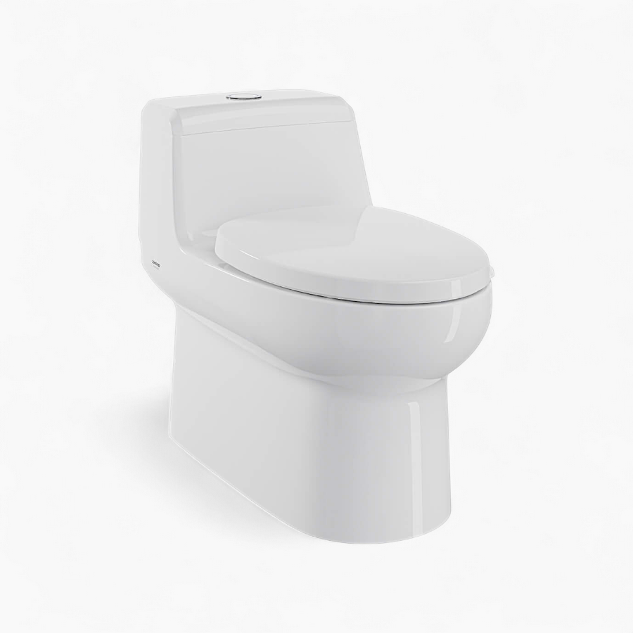 Sanitario One Piece, Cascade ideal para baños modernos y elegantes.