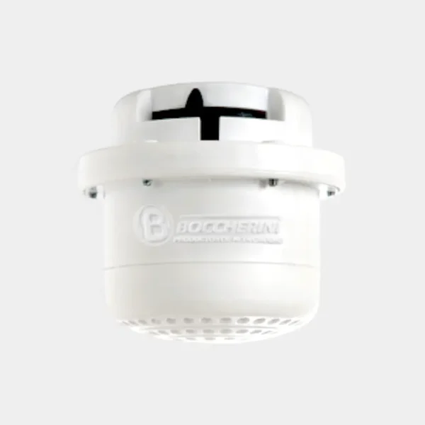 Ducha Boccherini blanca con mezclador compacto y salida superior para cabezal fijo – Estilo minimalista y eficiente en INNOVA HOGAR