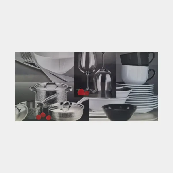 Bases Decoradas vajilla Cocina Innova Hogar, ideal para decoración de interiores modernos y elegantes