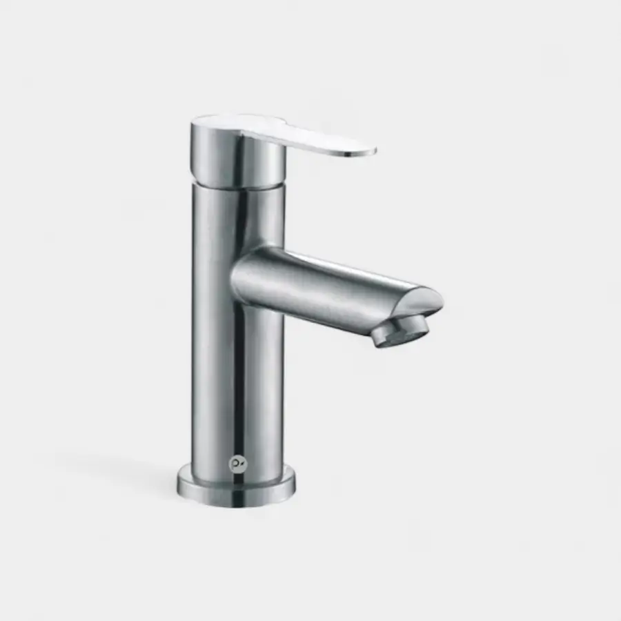 Llave de lavamanos Torre pequeña, grifería de diseño compacto y elegante de Innova Hogar, ideal para baños modernos.